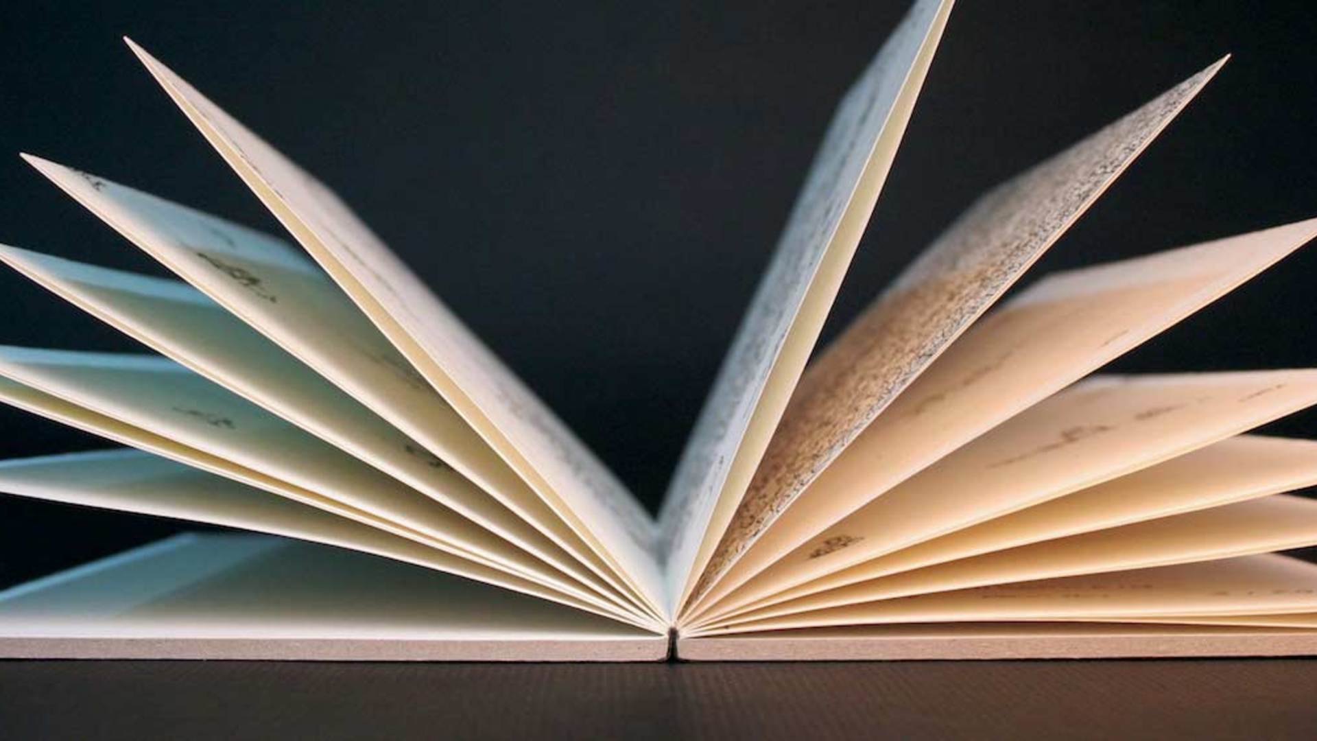 Ein aufgeschlagenes Buch